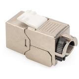 Digitus CAT 6A Keystone module met intelligente kabelmanager Zilver, 24 stuks