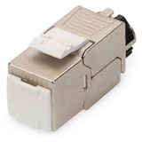 Digitus CAT 6A Keystone module met intelligente kabelmanager Zilver, 24 stuks