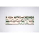 Ducky One 3 Matcha mechanisch toetsenbord Crème, US lay-out (QWERTY), Cherry MX Brown, 100%, PBT Double Shot, hot swap