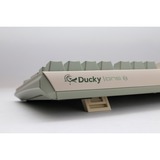 Ducky One 3 Matcha mechanisch toetsenbord Crème, US lay-out (QWERTY), Cherry MX Brown, 100%, PBT Double Shot, hot swap