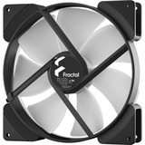 Fractal Design Prisma AL-18 ARGB PWM case fan Zwart/wit, 4-pins PWM fan-connector