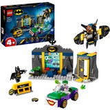 DC Super Heroes - De Batcave met Batman, Batgirl en The Joker Constructiespeelgoed