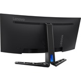 Lenovo Legion R34w-30 34" Curved UltraWide gaming monitor Zwart, 180Hz, HDMI, DisplayPort, Audio, AMD FreeSync Premium