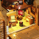 Lumibricks Retro House - Hunting Cabin Constructiespeelgoed F9018