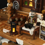 Lumibricks Retro House - Hunting Cabin Constructiespeelgoed F9018