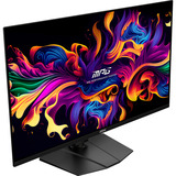 MSI MPG 321URX QD-OLED 31.5" 4K UHD gaming monitor Zwart, 2x HDMI, DisplayPort, 2x USB-A , USB-B, USB-C, 240 Hz