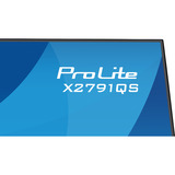 iiyama ProLite X2791QS-B1 27" monitor Zwart (mat), 1x DisplayPort, 1x HDMI
