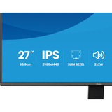 iiyama ProLite X2791QS-B1 27" monitor Zwart (mat), 1x DisplayPort, 1x HDMI