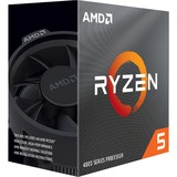 AMD Ryzen 5 4500, 3,6 GHz (4,1 GHz Turbo Boost) socket AM4 processor Unlocked, Wraith Stealth, Boxed, Boxed