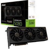 ASUS ProArt GeForce RTX 5080 OC 16G grafische kaart 2x DisplayPort, 1x HDMI 2.1, 1x USB-C, DLSS 4