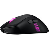 ASUS ROG Keris II Origin Gaming Mouse Zwart, 42.000 dpi, RGB, USB, 2.4GHz, Bluetooth
