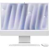 Apple iMac 2024 M4 24" (MWUV3N/A) all-in-one pc Zilver | M4 10 Core | 10‑core GPU | 16 GB | 512 GB SSD