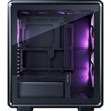 Cooler Master MasterFrame 500 Mesh ARGB midi tower behuizing Zwart | 2x USB-A | 1x USB-C | RGB | Tempered Glass