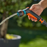 GARDENA Classic compacte multifunctionele broes Grijs/oranje, 18375-20