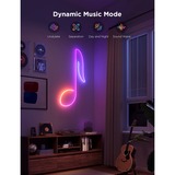 Govee Neon Rope Light 2 ledstrip Wit, 4 meter, 2,4GHz wifi, Bluetooth