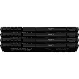 Kingston FURY Beast 128 GB DDR4-3200 (4x 32 GB) werkgeheugen Zwart, KF432C16BBK4/128, XMP 2.0