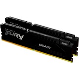 Kingston FURY Beast 64 GB DDR5-6000 (2x 32 GB) werkgeheugen Zwart, KF560C30BBEK2-64, XMP 3.0, EXPO 1.1