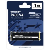 Patriot P400 V4 1 TB SSD P400VP1TBM28H, PCIe 4.0 x4, NVMe 2.0, M.2 2280