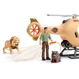 Schleich Wild Life - Helikopter dierenredding speelfiguur 