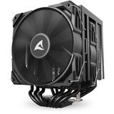 Sharkoon A60 CPU-koeler Zwart, 4-pins PWM fan-connector