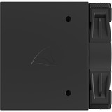 Sharkoon A60 cpu-koeler Zwart, 4-pins PWM fan-connector
