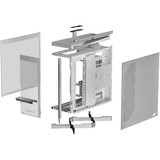 TRYX LUCA L70 midi tower behuizing Wit | 4x USB-A | 1x USB-C | Window