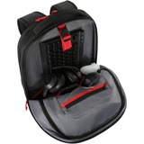 Targus 17.3” Strike II Gaming Backpack rugzak Zwart