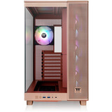 Thermaltake View 380 XL TG ARGB Gravel Sand midi tower behuizing Lichtbruin | 2x USB-A | 1x USB-C | RGB | Window