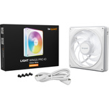 be quiet! be quiet! Light Wings Pro IO 140mm Ex wh RGB case fan Wit, 140 x 140 x 28 mm