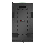 APC NetShelter SX AR3200B2, Colocation, 2 x 20U server rack Zwart/groen, 600B x 1070D mm, met zijpanelen