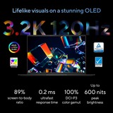ASUS VivoBook S 16 OLED (S5606MA-MX028W) 16"  laptop Zwart | Core Ultra 7 155H | Arc Graphics | 16 GB | 1 TB SSD