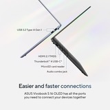 ASUS VivoBook S 16 OLED (S5606MA-MX028W) 16"  laptop Zwart | Core Ultra 7 155H | Arc Graphics | 16 GB | 1 TB SSD