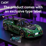 CaDA Lotus Exige Cup 430 Constructiespeelgoed C61511W, Schaal 1:8