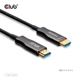 Club 3D HDMI hybride AOC kabel Zwart, 50 meter