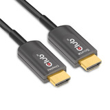 Club 3D Ultra High Speed AOC HDMI 2.1 gecertificeerde unidirectioneel kabel male-male Zwart, 15 meter, 4K 120Hz, 8K 60Hz, 48 Gbps