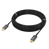 Club 3D Ultra High Speed HDMI gecertificeerde AOC-kabel  Zwart, 15 meter, 4K 120Hz / 8K 60Hz, unidirectioneel