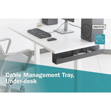 Digitus Kabelmanagement kanaal kabelgeleiding Zwart