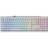 Ducky One X Wireless RGB mechanisch toetsenbord Wit, US lay-out (QWERTY), Ducky Inductive, 100%, Hot-swappable, PBT, 2.4 GHz | Bluetooth | USB-C