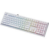 Ducky One X Wireless, toetsenbord Wit, US lay-out, Ducky Inductive, Hot-swappable, PBT, 2.4 GHz | Bluetooth | USB-C