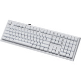 Ducky One X Wireless, toetsenbord Wit, US lay-out, Ducky Inductive, Hot-swappable, PBT, 2.4 GHz | Bluetooth | USB-C