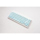 Ducky ProjectD Tinker 65 - POM Edition met QMK/VIA, toetsenbord Lichtblauw/wit, US lay-out, Kailh Box Cream Pro, RGB led, Double-shot PBT, Hot-swappable POM, Gasket mount, 65%