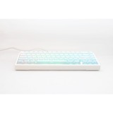 Ducky ProjectD Tinker 65 - POM Edition met QMK/VIA, toetsenbord Lichtblauw/wit, US lay-out, Kailh Box Cream Pro, RGB led, Double-shot PBT, Hot-swappable POM, Gasket mount, 65%