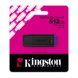 Kingston DataTraveler Exodia 512 GB usb-stick Zwart/lila, USB-A 3.2 Gen 1 (5 Gbit/s)