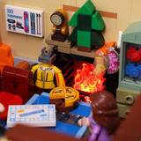 Lumibricks Retro House - Ski Lodge Constructiespeelgoed F9041