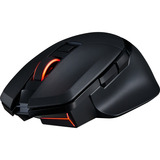 PowerColor ALPHYN AM10 Wireless Gaming Mouse Zwart/rood, 100 - 26000 DPI, 8K, RGB, USB / 2.4G / Bluetooth 5.2