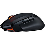 PowerColor ALPHYN AM10 Wireless Gaming Mouse Zwart/rood, 100 - 26000 DPI, 8K, RGB, USB / 2.4G / Bluetooth 5.2