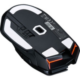PowerColor ALPHYN AM10 Wireless Gaming Mouse Zwart/rood, 100 - 26000 DPI, 8K, RGB, USB / 2.4G / Bluetooth 5.2