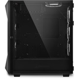 Sharkoon REV300 midi tower behuizing Zwart | 4x USB-A | 1x USB-C | RGB | Window