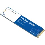 WD Blue SN570, 1 TB SSD Blauw/wit, WDS100T3B0C, M.2 2280, PCIe Gen3 x4