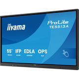 iiyama ProLite TE5513A-B3AG 54.6" 4K UHD touchscreen monitor Zwart, HDMI, DisplayPort, USB-C, Audio, LAN, WiFi-6E, BT 5.0, Android, Touch